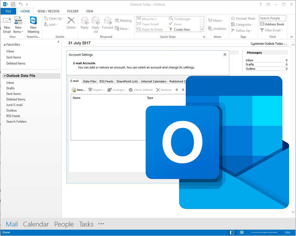 Set up email in Outlook